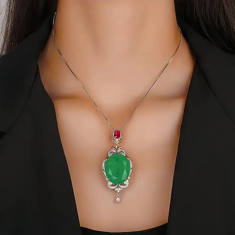 Elegant Oval Pendant Necklace Guangdong,China