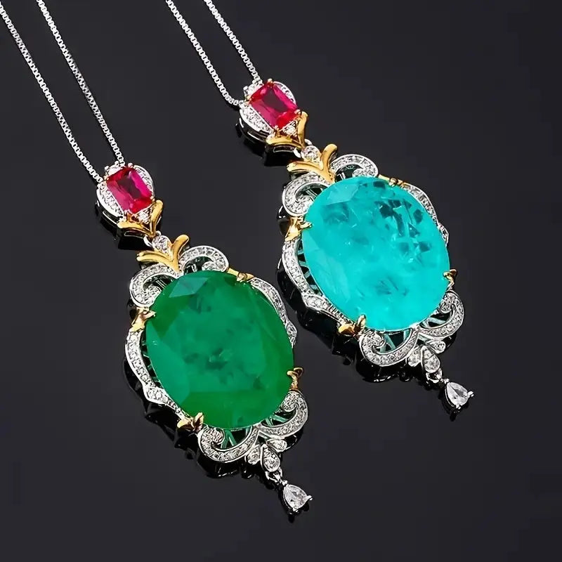 Elegant Oval Pendant Necklace Guangdong,China