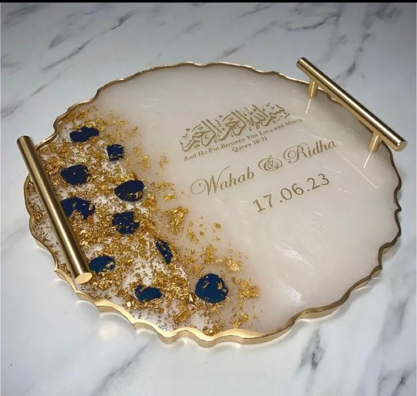 Nikah/wedding anniversary gift plat Walsh Traders