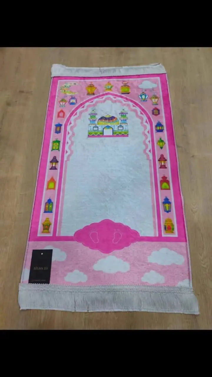 Prayer Mats + Tesbhi (Price per 12 Pieces) Walsh Trader