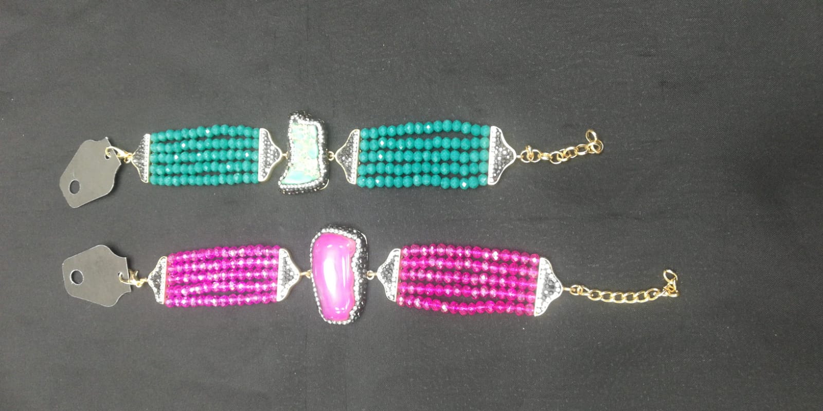 stone and pearl bracelet Walsh Trader