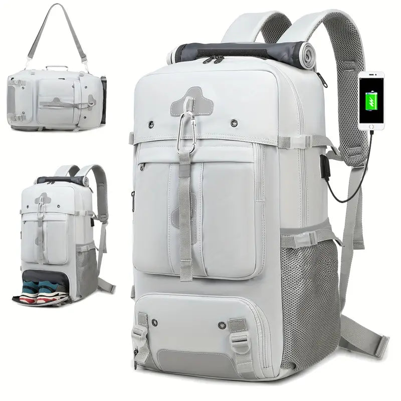 Airline Approved Travel Backpack with Shoe Compartment