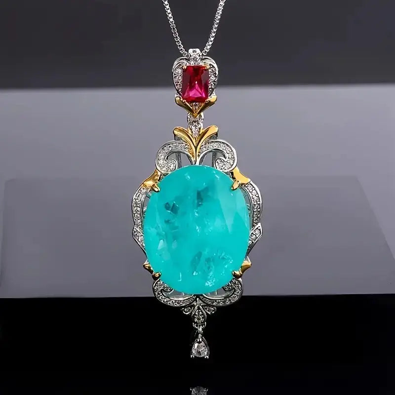 Elegant Oval Pendant Necklace Guangdong,China