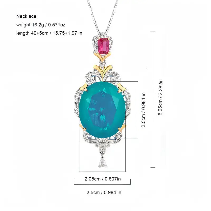 Elegant Oval Pendant Necklace Guangdong,China