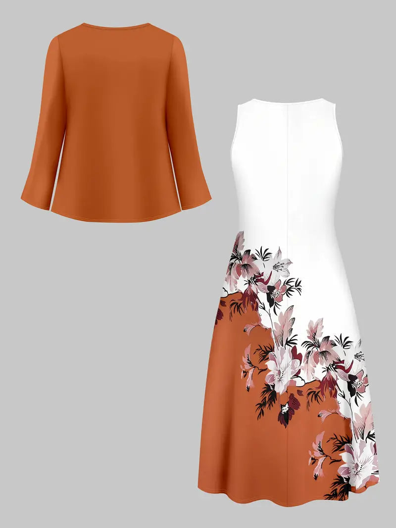 Fashion Women's dress two-piece set Guangdong,China