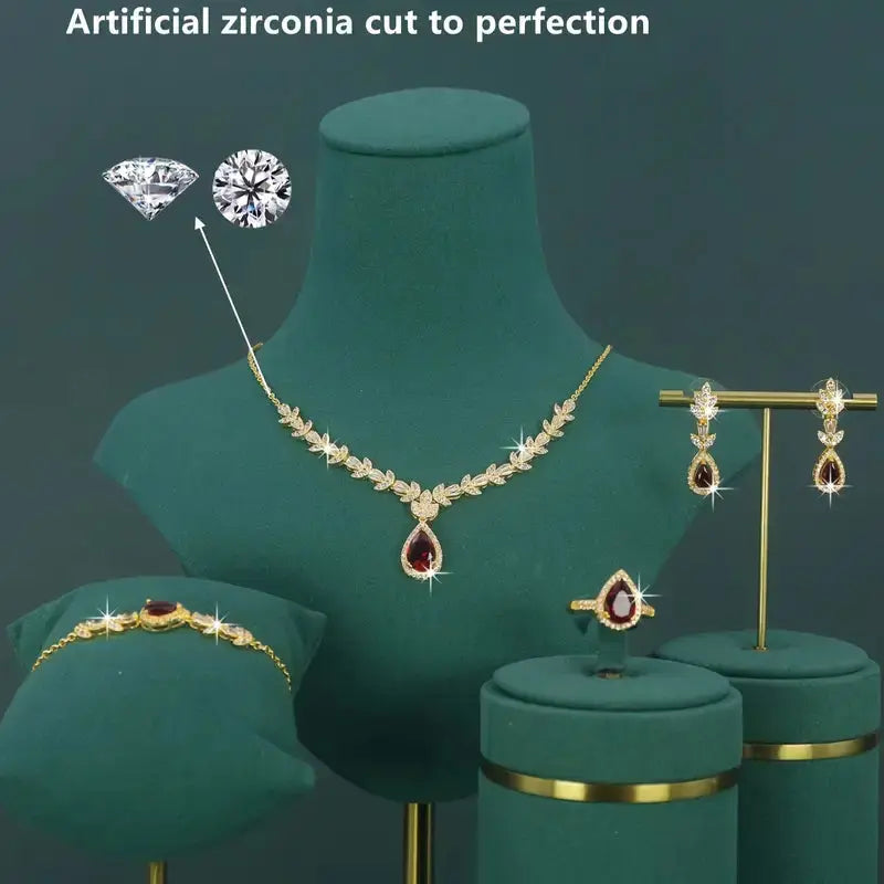 5pcs 18K Golden Plated Luxury Set Guangdong,China