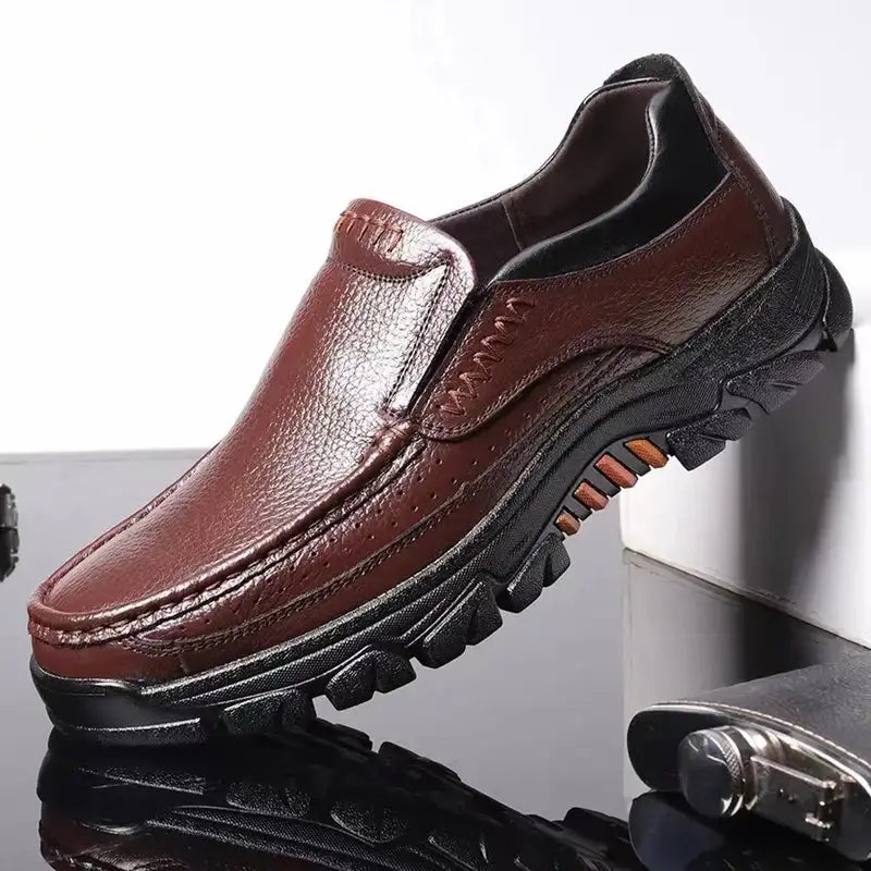 Men's Genuine Leather Slip-On Dress Shoes Guangdong,China