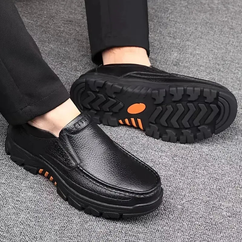 Men's Genuine Leather Slip-On Dress Shoes Guangdong,China