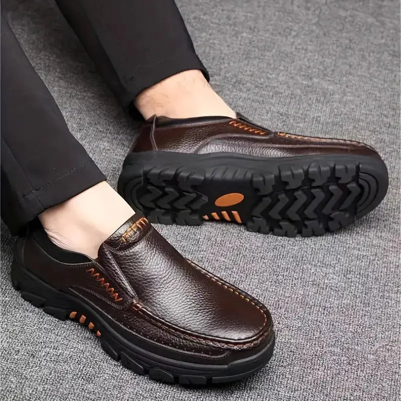 Men's Genuine Leather Slip-On Dress Shoes Guangdong,China