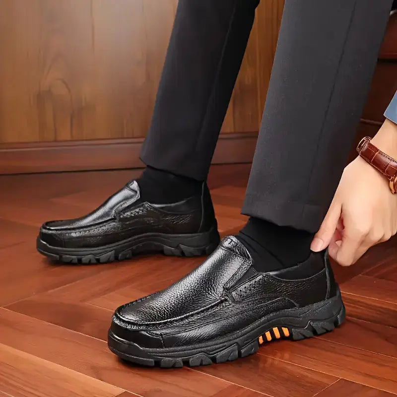 Men's Genuine Leather Slip-On Dress Shoes Guangdong,China