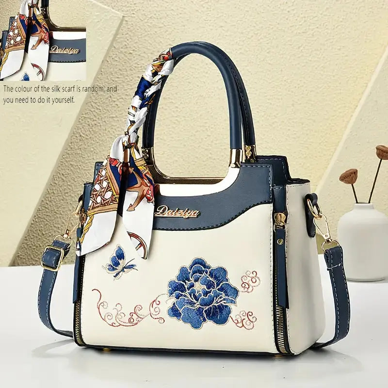 Embroidered Colorful Wo 'S Handbag Zhejiang,China