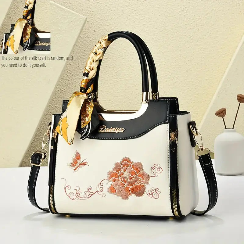 Embroidered Colorful Wo 'S Handbag Zhejiang,China
