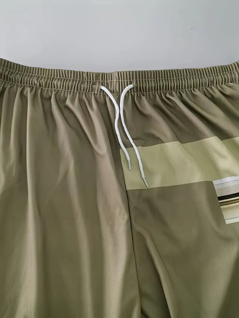 Men'S Casual Summer 3D Print T-Shirt &amp; Shorts Set Jiangxi,China